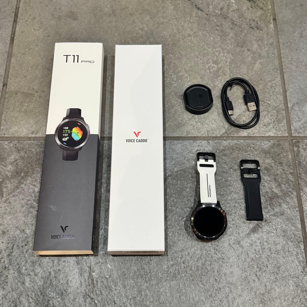 ボイスキャディ T11PRO GPSゴルフナビ 腕時計型
