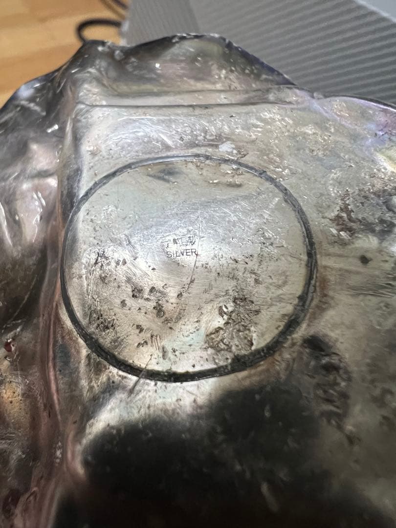 銀製シルバー製皿 68g
