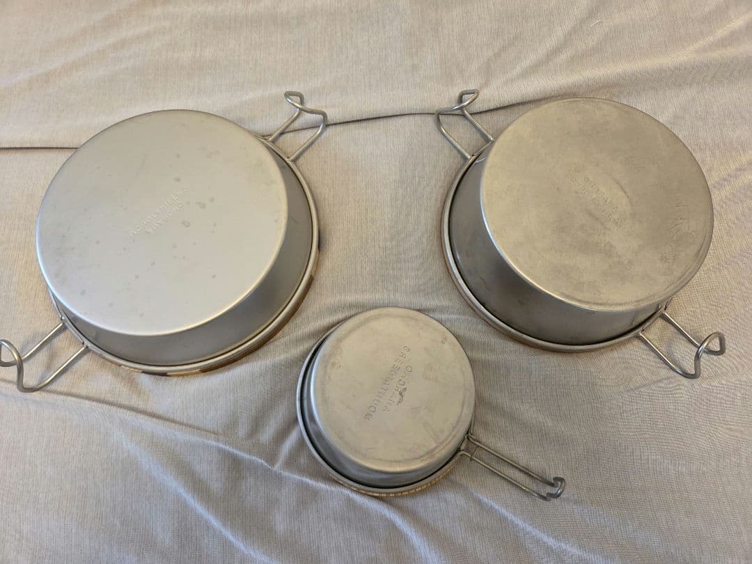 マウンテンリサーチ 食器とウッドリッドのセット