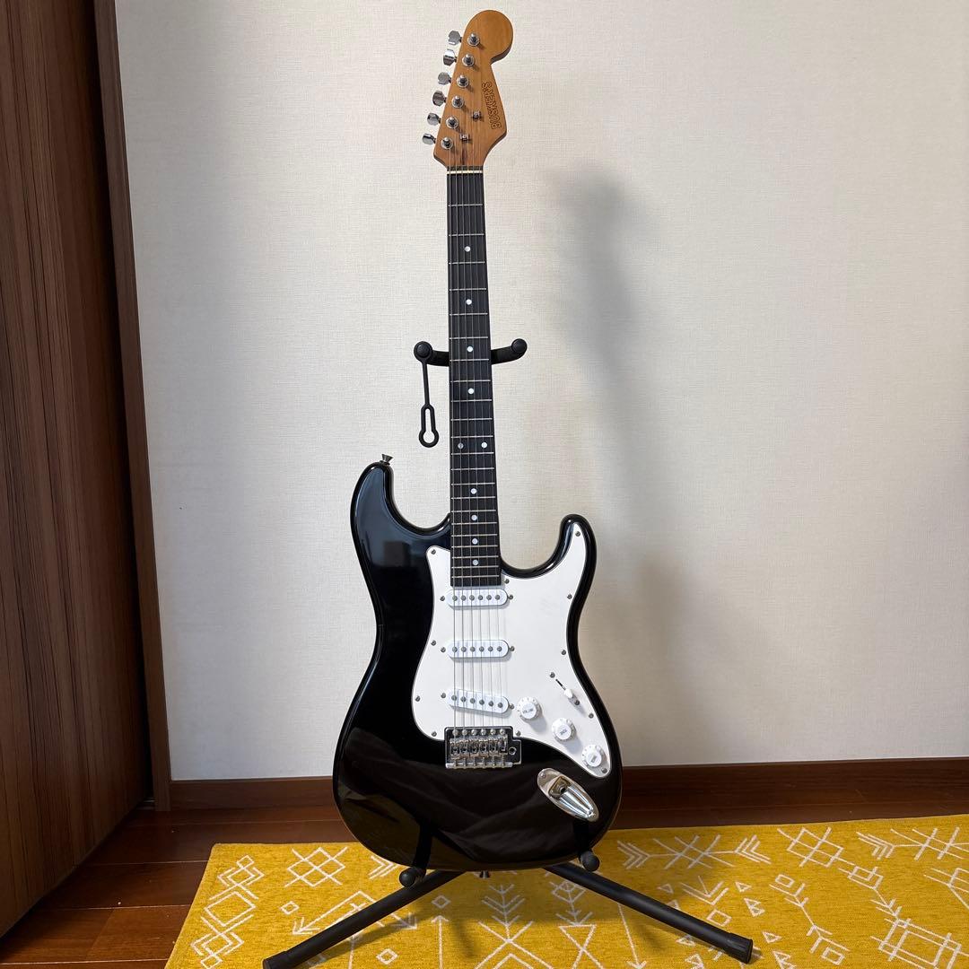 Buskers（バスカーズ）エレキギター 黒 初心者向け 中古