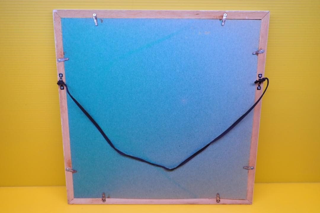 装飾画 アートパネル 噴水と花火 風景画 額装付き インテリア 壁掛け