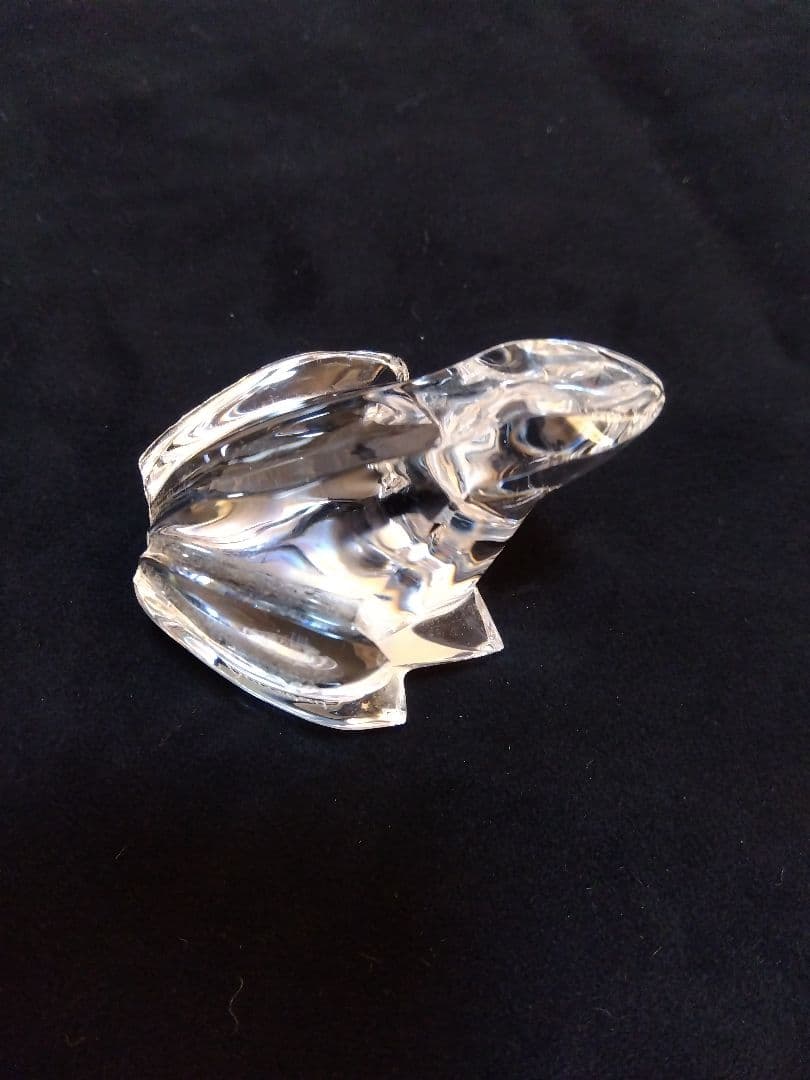 バカラ　BACCARAT　クリスタルガラス　カエル
