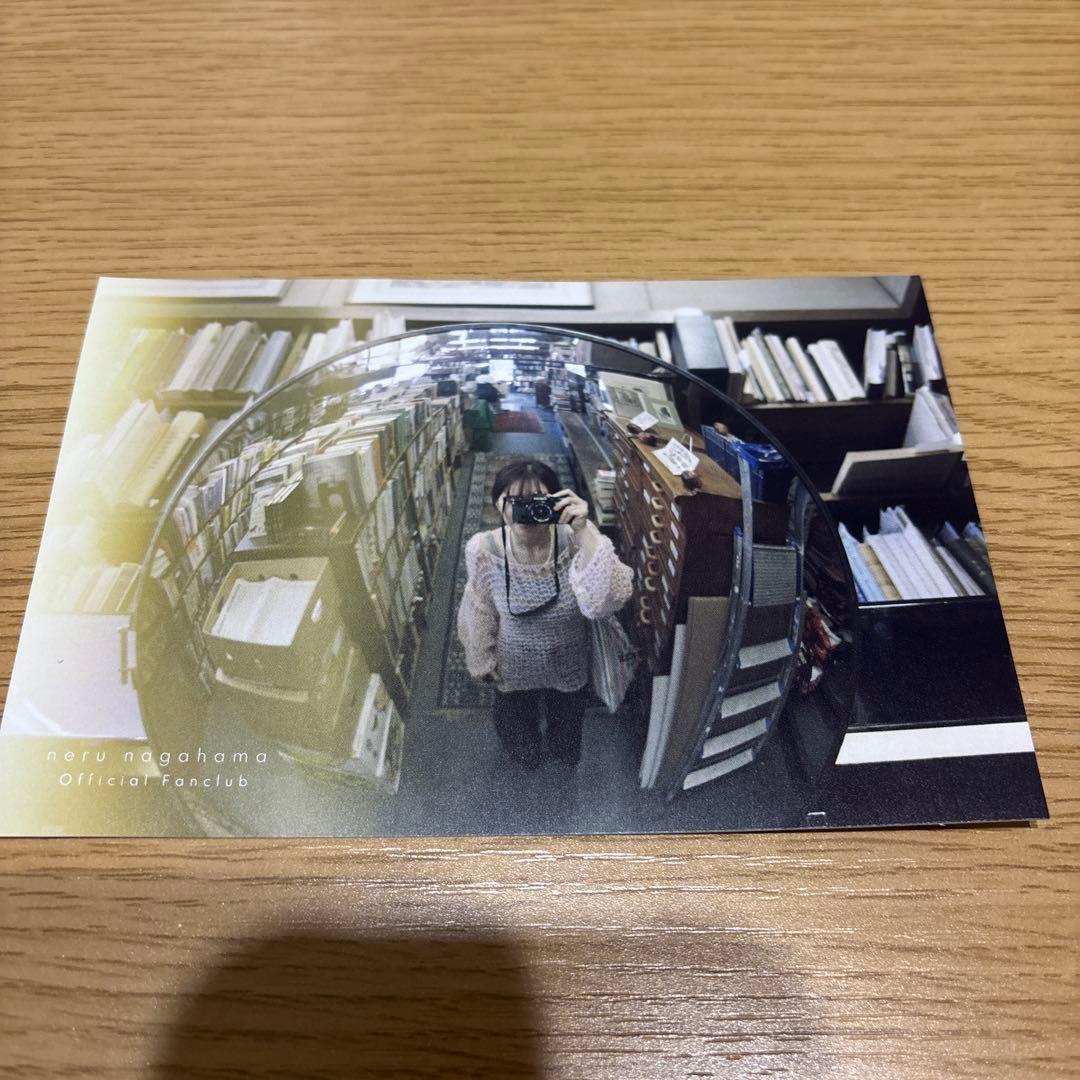 長濱ねる　直筆サイン　ポストカード　ファンクラブ限定　本人手渡し品