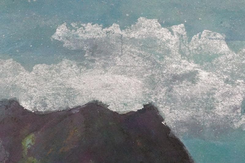 日本画家・米重　忠夫　よねしげ　ただお・真作保証