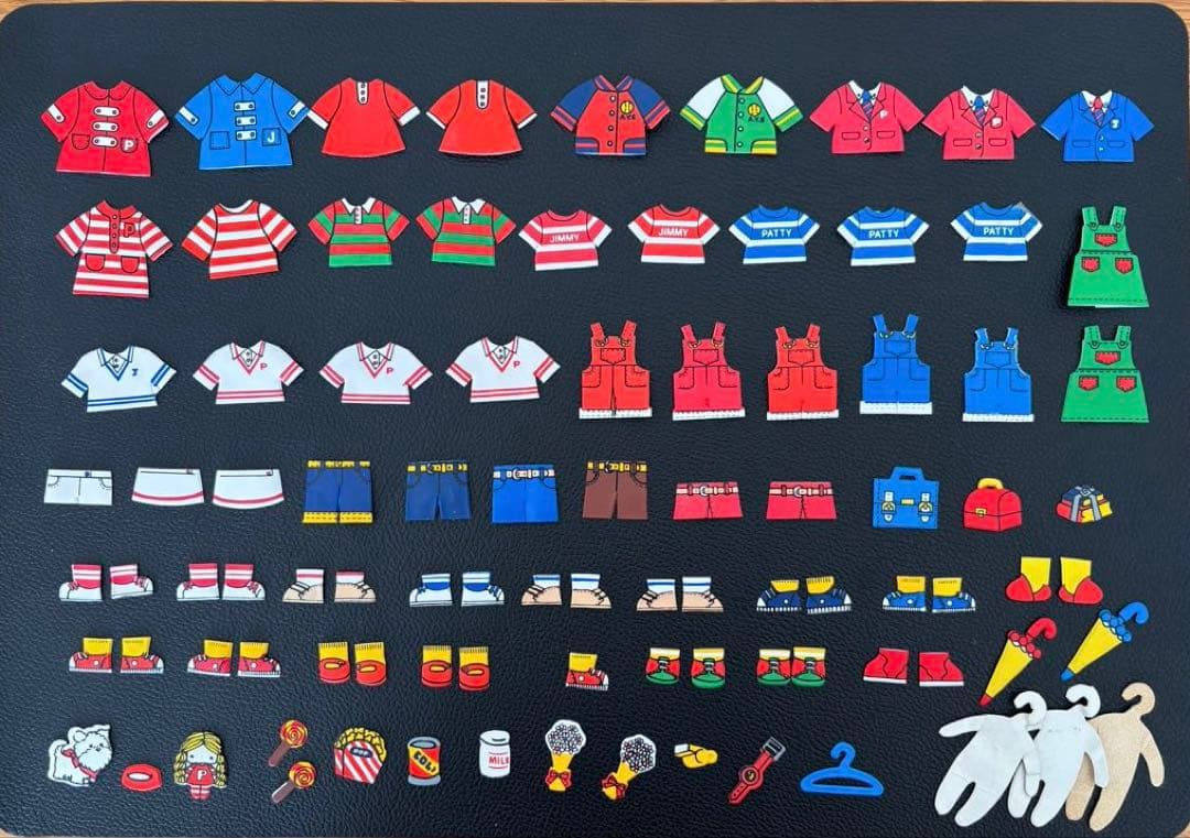 【昭和レトロ】パティアンドジミー　着せ替え用グッズ　76点