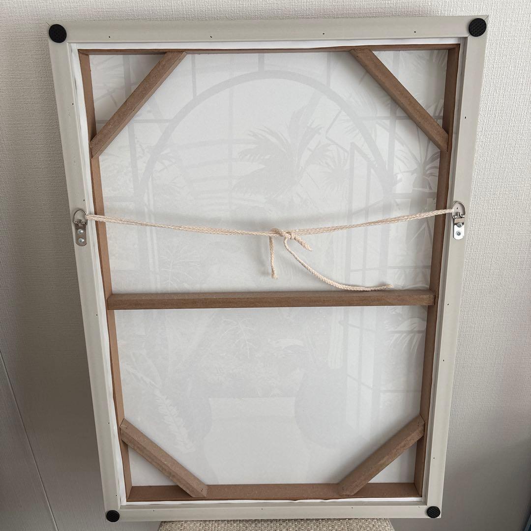 フランフラン　アートボード　絵画　グリーン② 美品