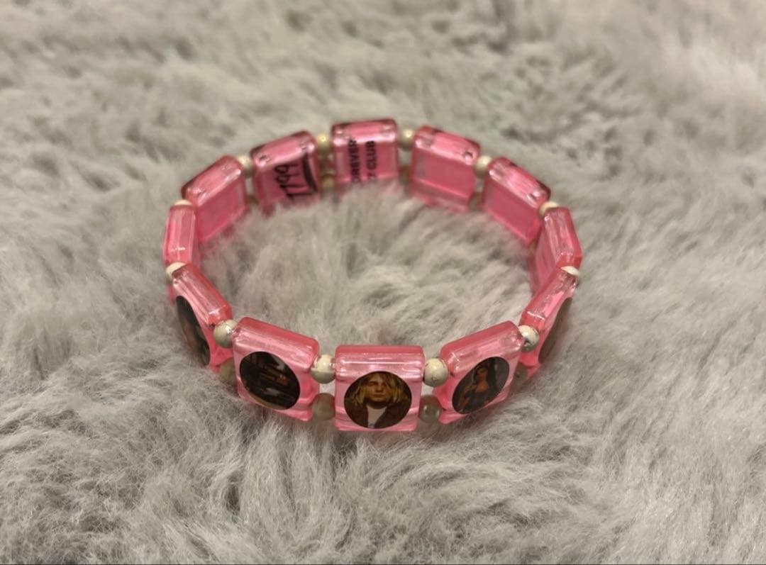 bazo1199 Forever 27club bracelet クリアピンク