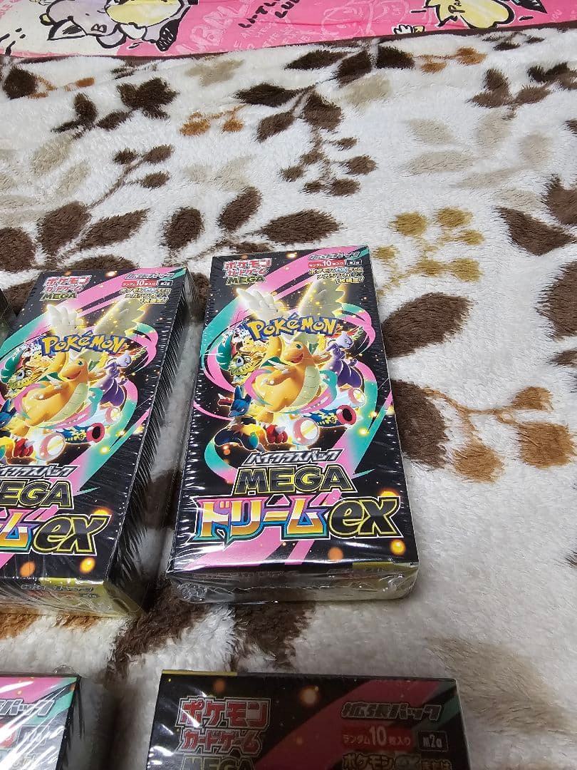 ポケモンカード 未開封シュリンク付き　　MEGAドリームEX　6BOXまとめ売り