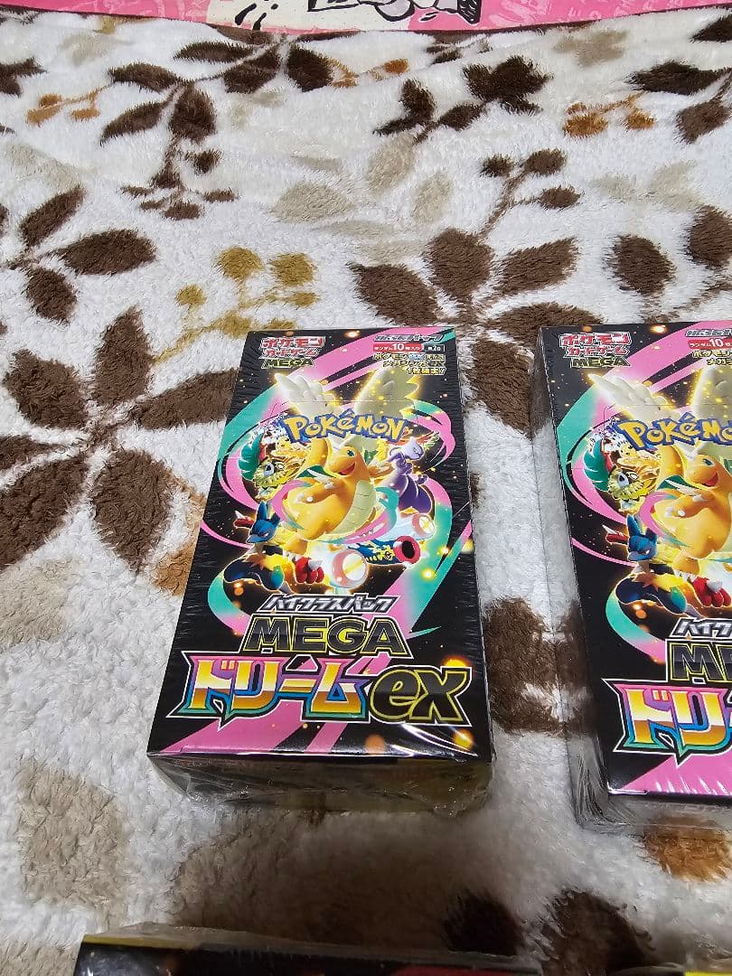 ポケモンカード 未開封シュリンク付き　　MEGAドリームEX　6BOXまとめ売り