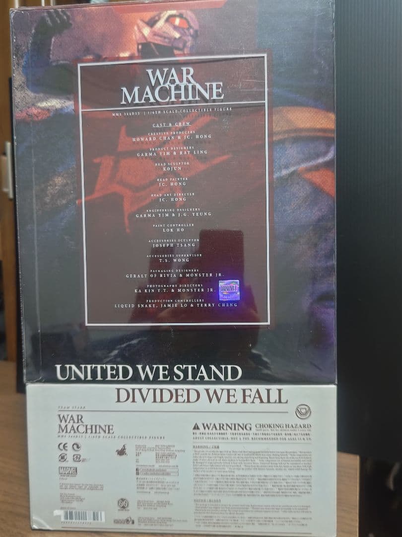 アイアンマン　 ウォーマシン ダイキャスト　ホットトイズ　HOTTOYS