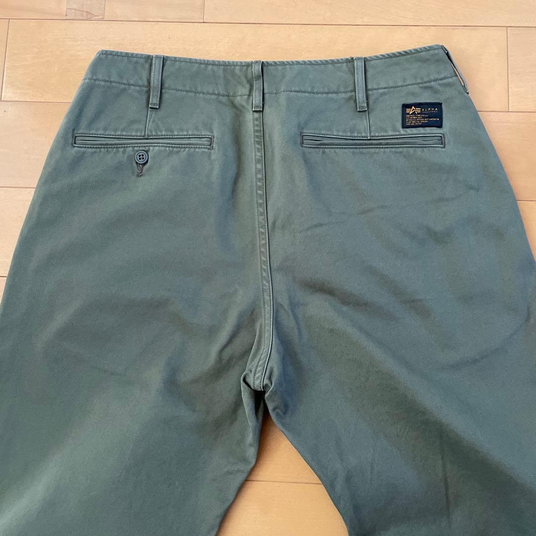 新品 ALPHA アルファインダストリーズ チノパン 3色セット Mサイズ