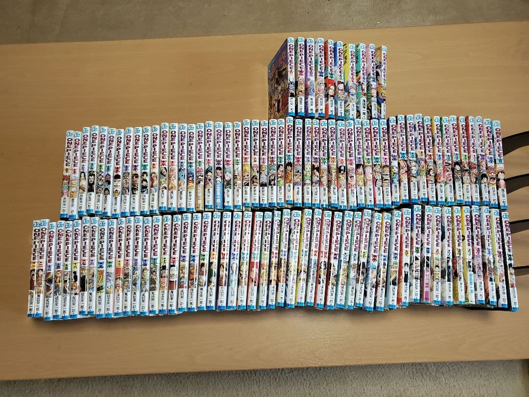 ONE PIECE ワンピース　裁断済み　全巻セット　1巻～110巻