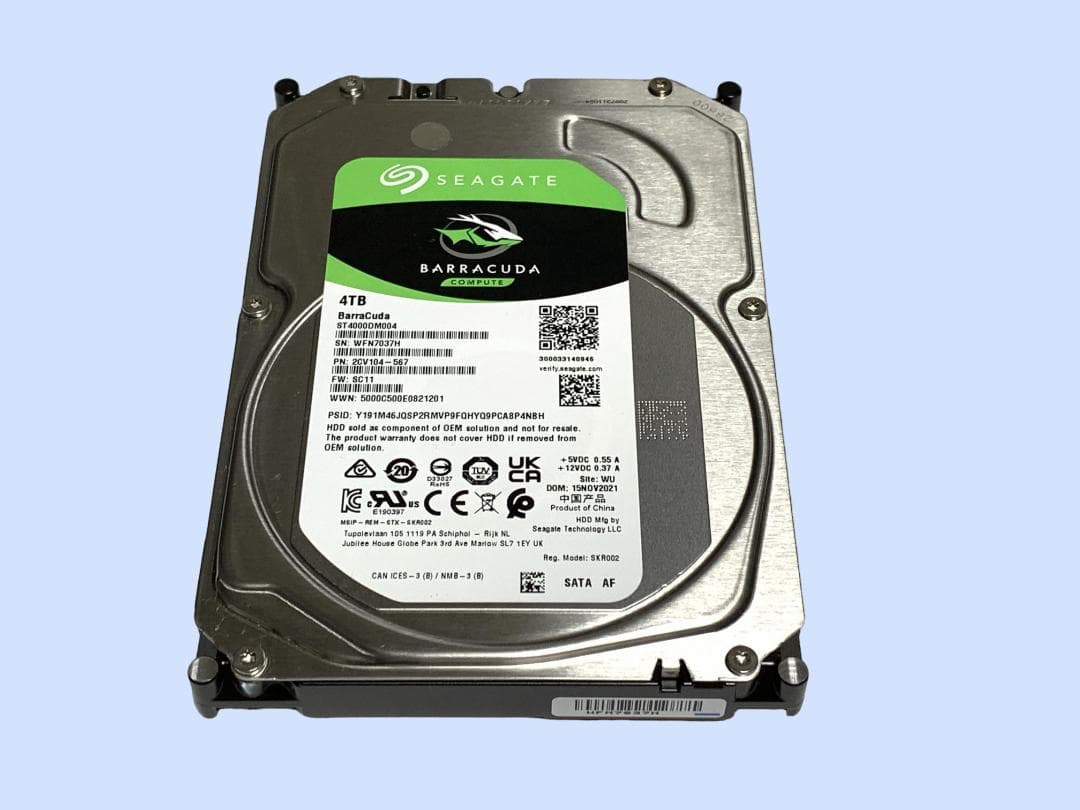 M9495 Seagate ST4000DM004 4TB 3.5インチ