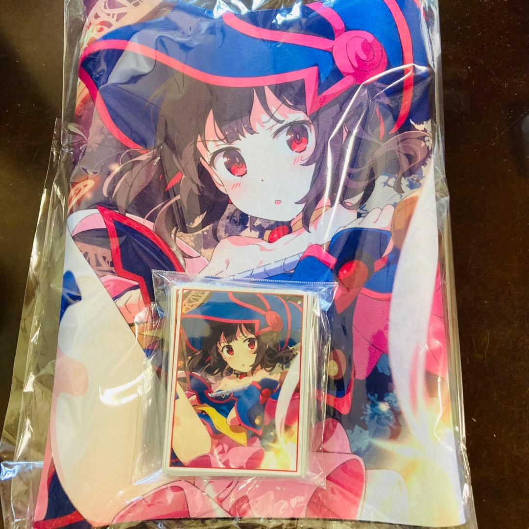 このすば BMG めぐみん プレイマット ブラックマジシャンガール　スリーブ