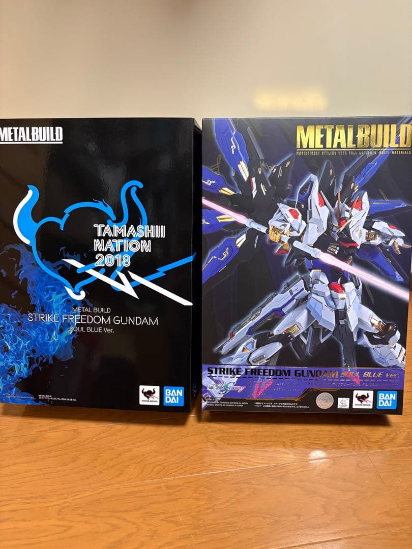 【未使用】メタルビルド ストライクフリーダムガンダムSOUL BLUE ver