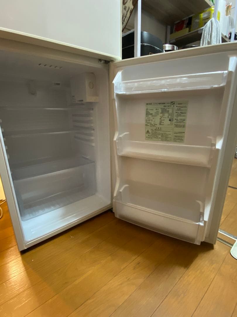 ノンフロン冷蔵庫 AMJ-14D-3 140L 2018年製