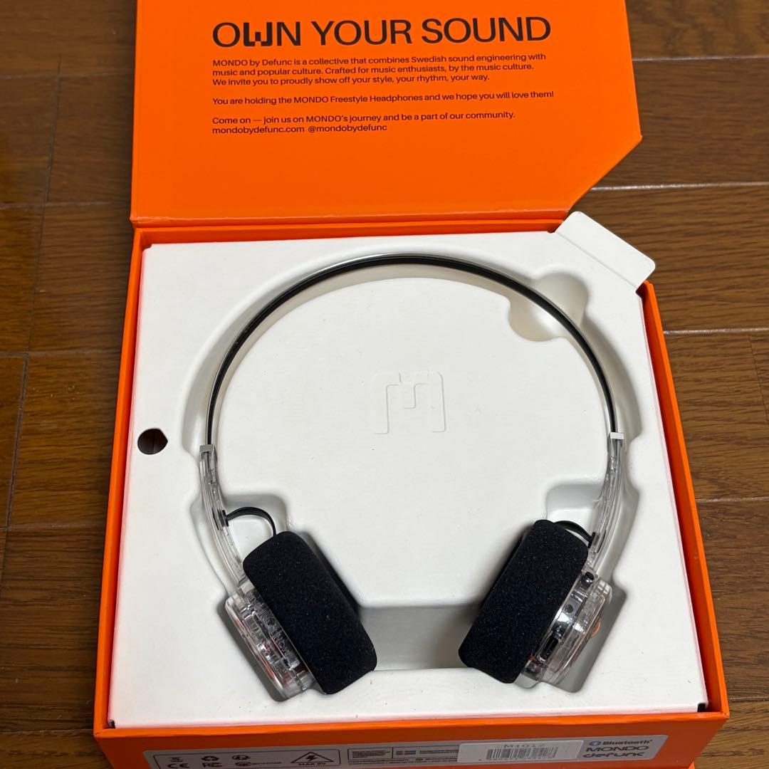 美品 MONDO BY DEFUNC Freestyle ヘッドフォン