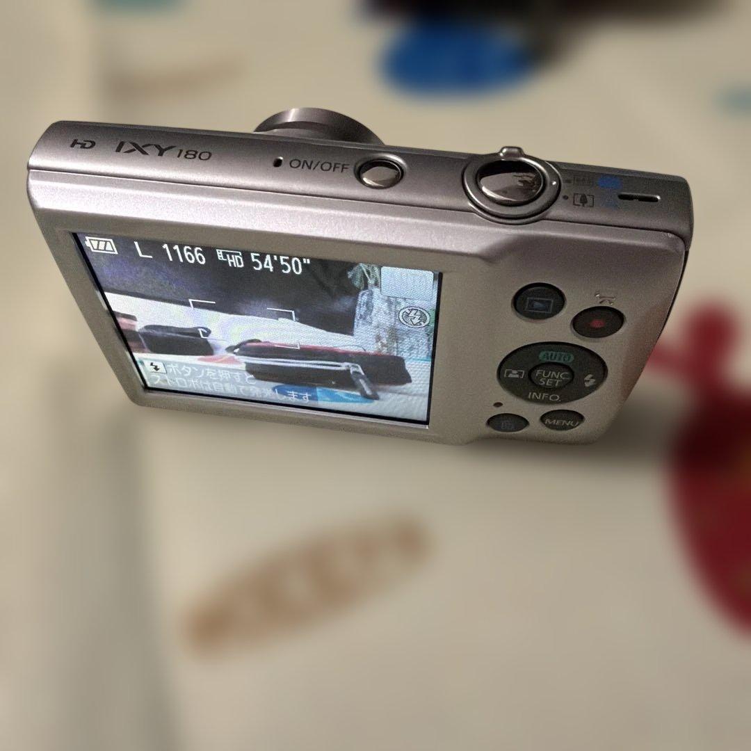 Canon IXY180シルバー コンパクトデジタルカメラ