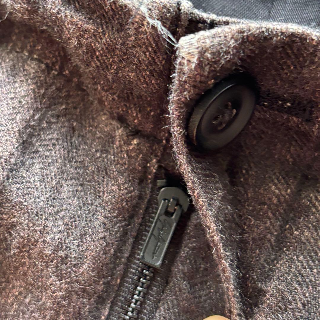 【18AW】 Yohji Yamamoto リネン　ワイドパンツ　archive