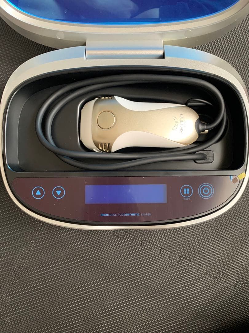 【美品】エムテック KE-NON 脱毛器　フラッシュ式 シャンパンゴールド