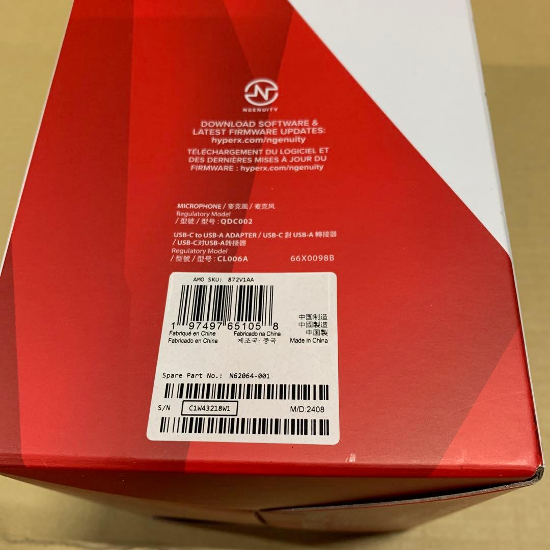 新品未開封　HyperX QuadCast 2 コンデンサーマイク USBマイク