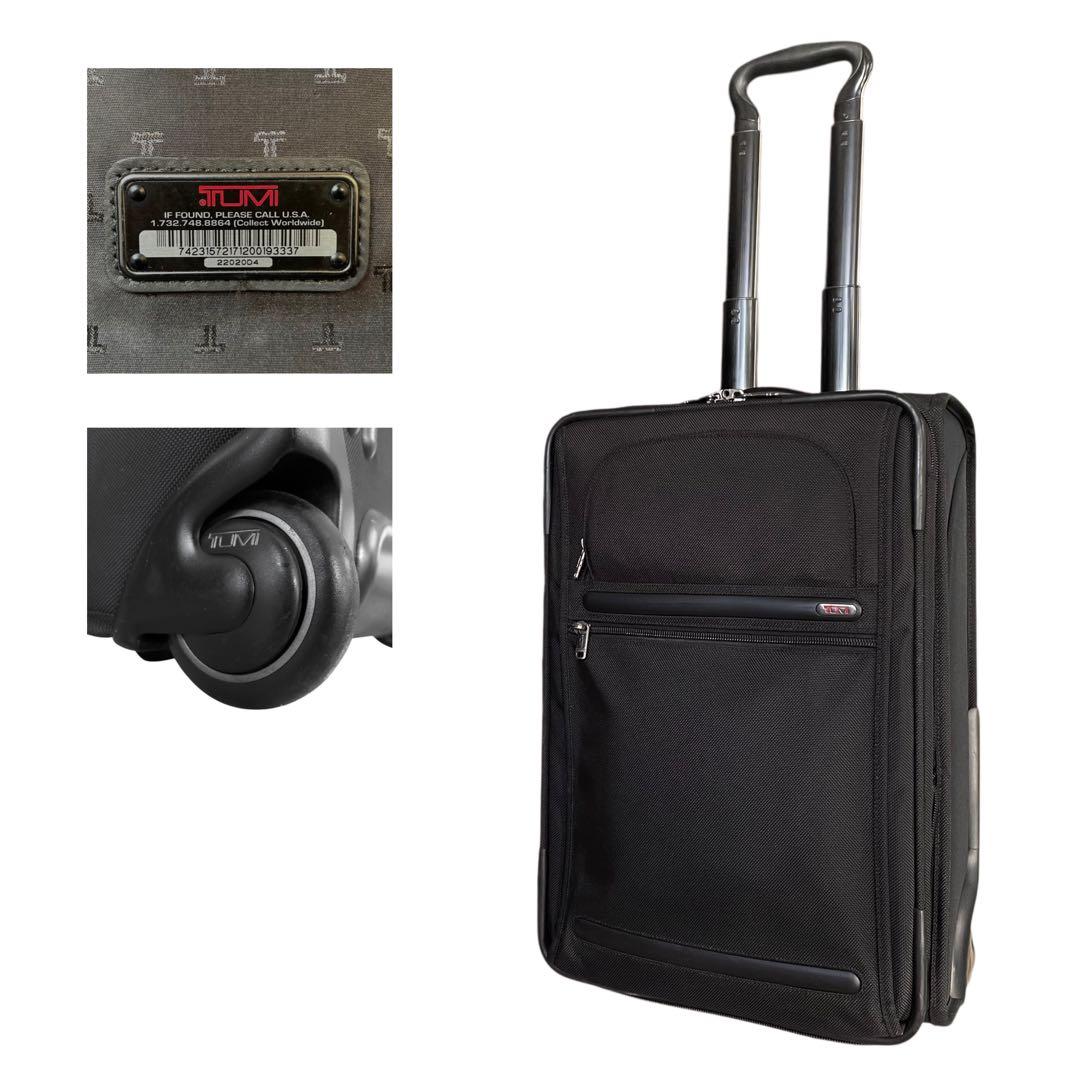 ターボ トゥミ スーツケース キャリーケース バッグ 2輪 ビジネス 黒