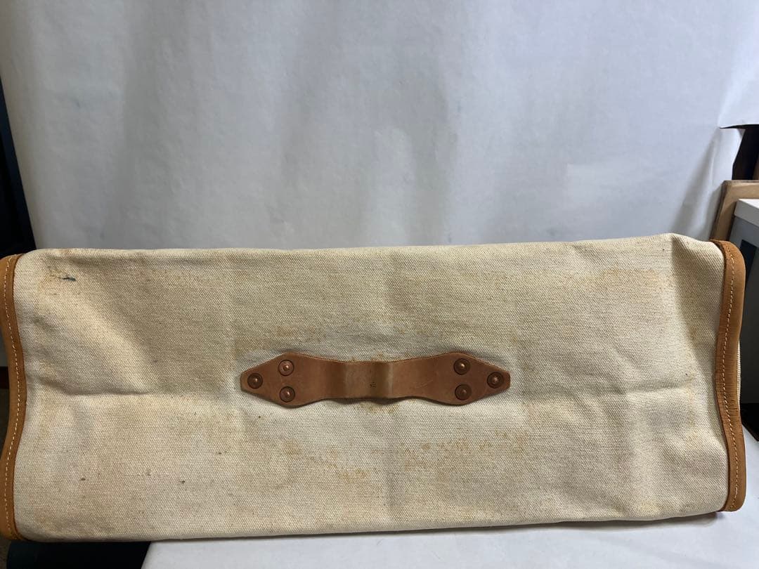 USメール　キャンバス　レザー usmail 激レア　ヴィンテージバッグ