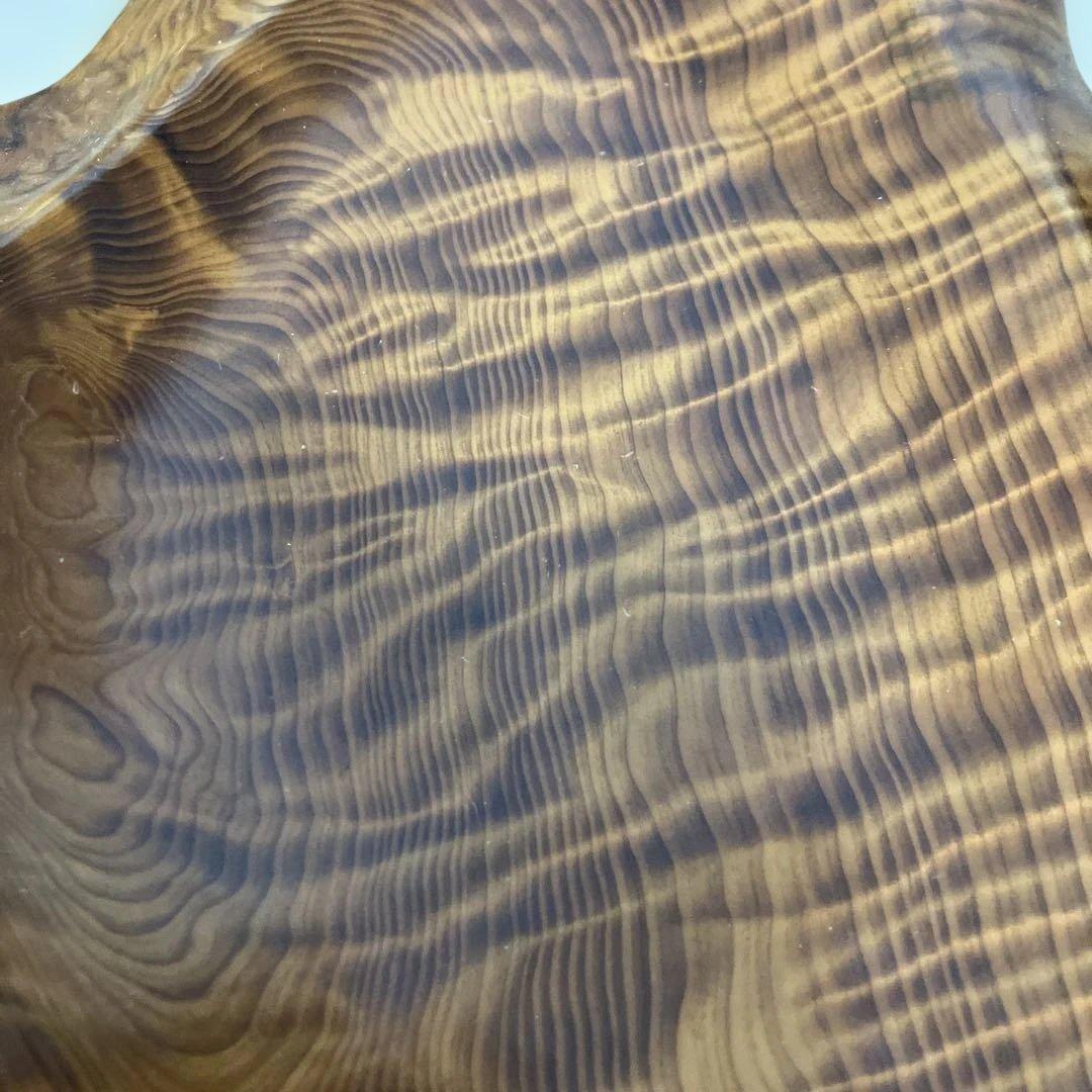 レア　屋久杉　菓子皿　虎杢