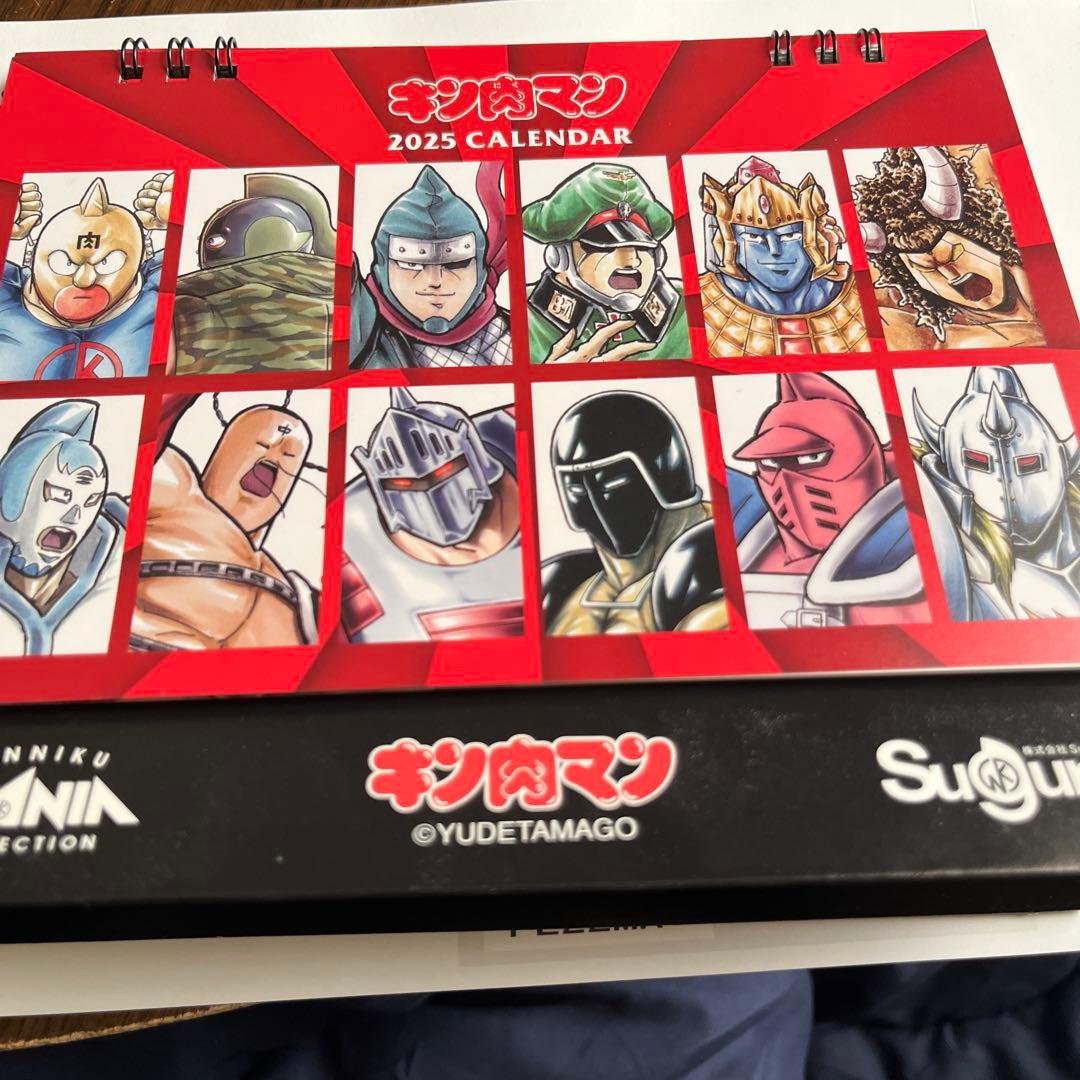 キン肉マンジャンプ展1000ピースジグソーパズル　おまけカレンダー2025非売品