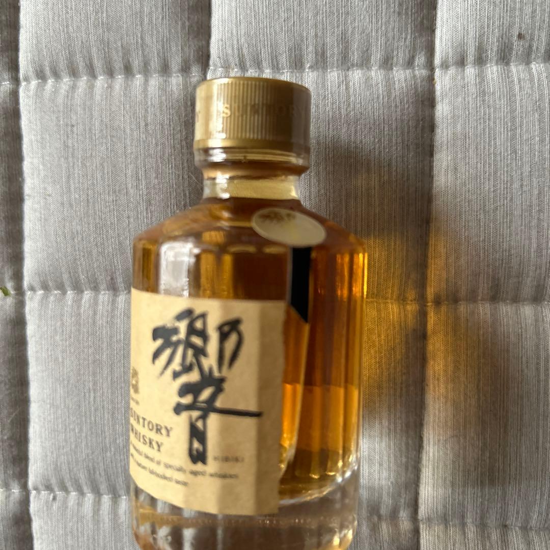 旧ラベルSUNTORY [響]ゴールドキャップ ミニボトル　50ml 43%
