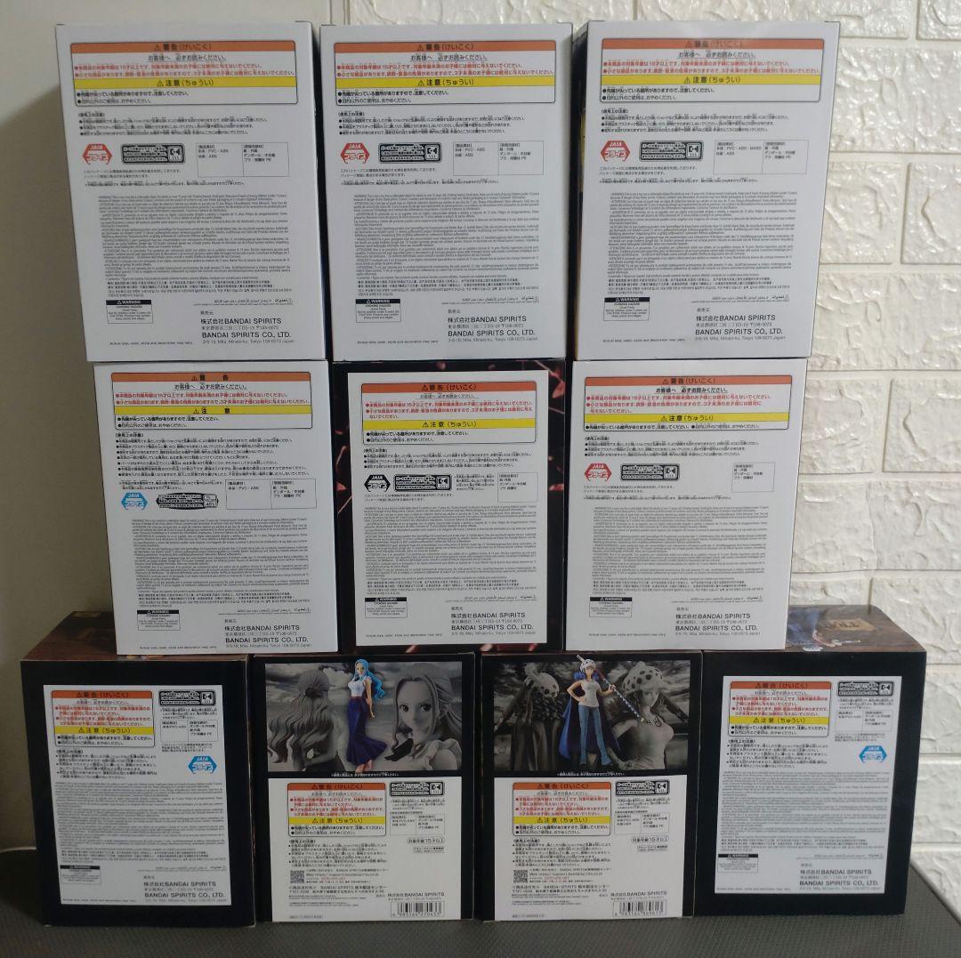 ワンピース　フィギュア　まとめ売り　10体セット　新品未開封