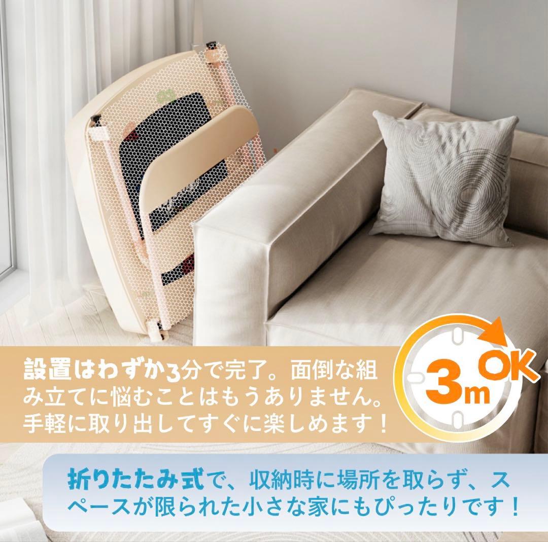 LEJUMP 3分で簡単組立可能 トランポリン 子供用 室内用 折りたたみ型