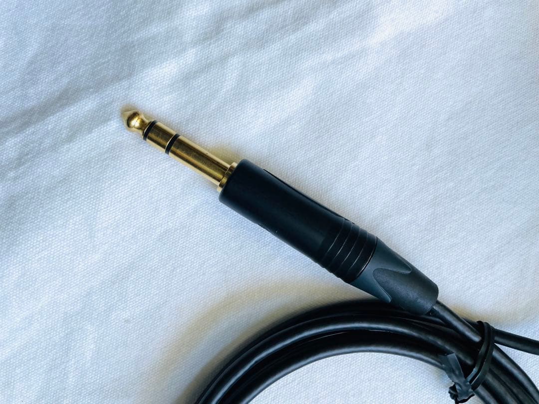 ホランド　SONY MDR-CD900ST 有線ヘッドホン　4芯化済み