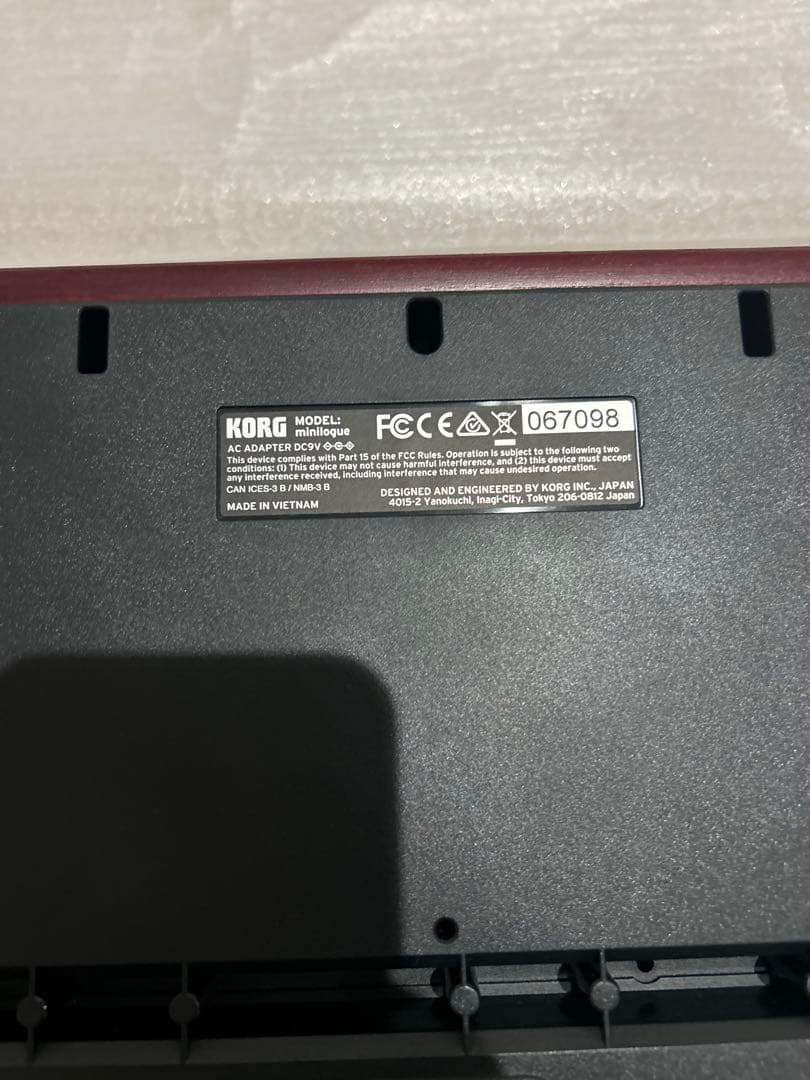 【美品】KORG minilogue bass Limited