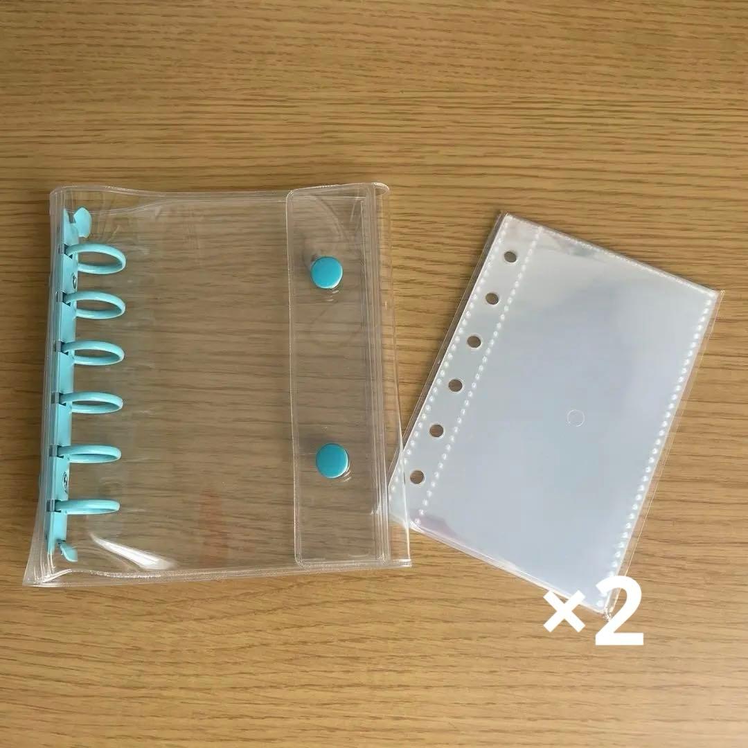 【P様】シール帳 ブルー・ピンク・ホワイト・パープル・リフィル13セット