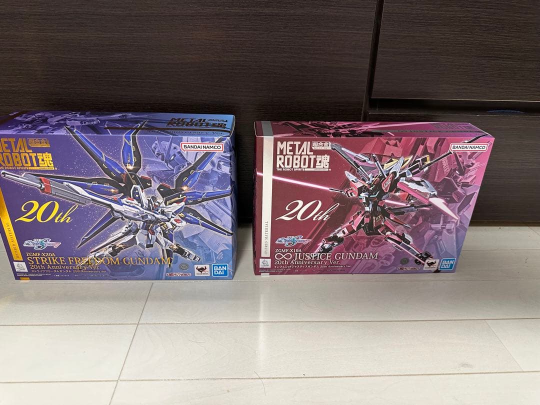 メタルロボット魂　デスティニー　ストライクフリーダム インフィニットジャスティス