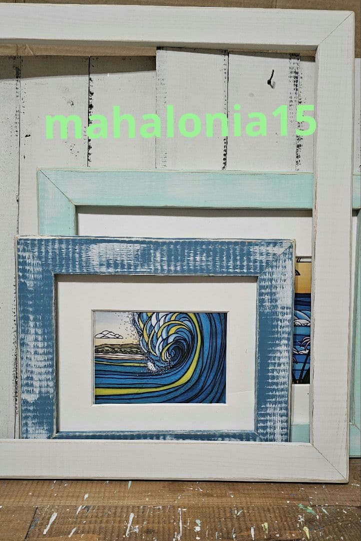 Ｋガレージ様確認ページ　ヘザーブラウン　額縁　フレーム