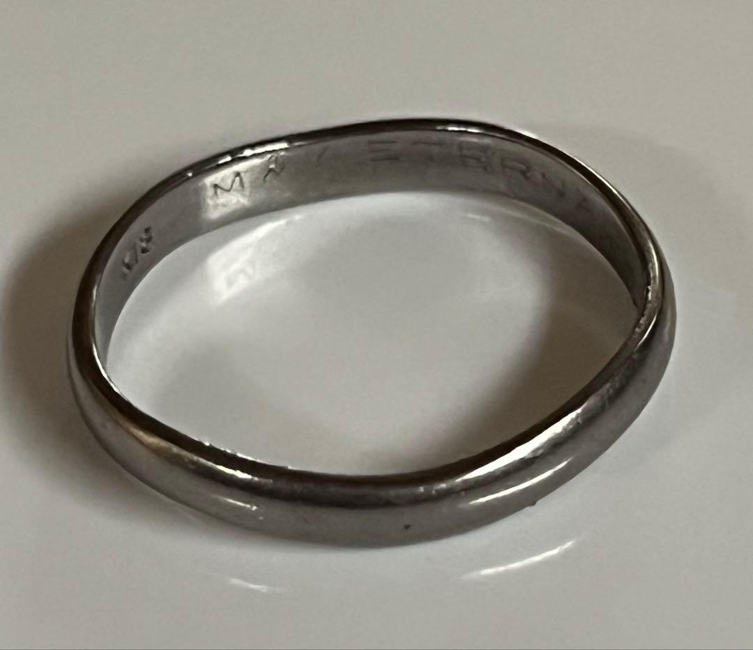 ホワイトゴールド.K18リング　3g