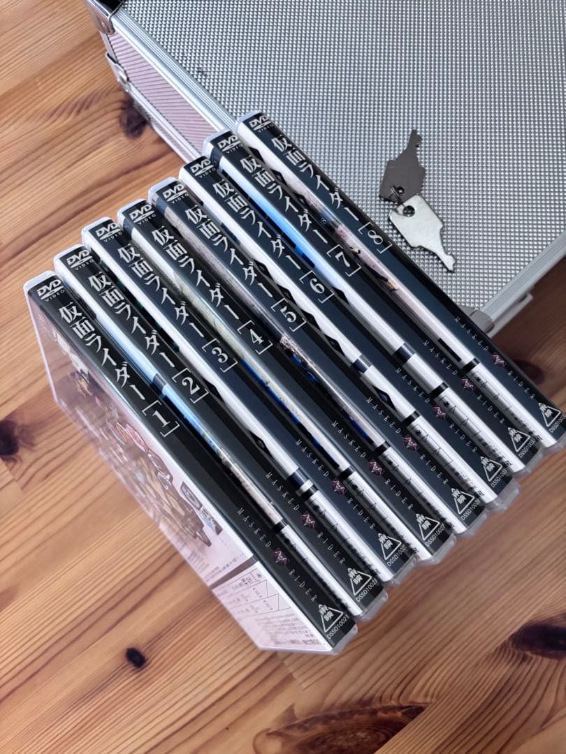 【レア】希少仮面ライダー1号・2号 BOX〈初回生産限定・DVD1〜8(16枚)