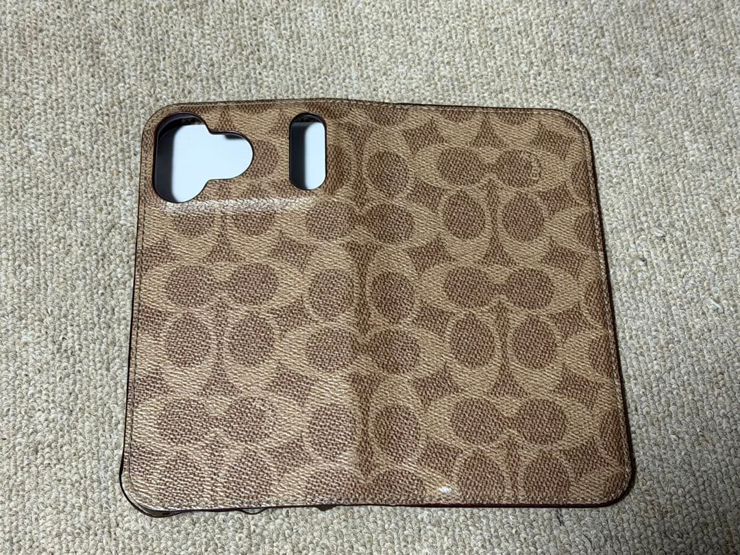 iPhone17ProMax COACH（R）ブックタイプケース