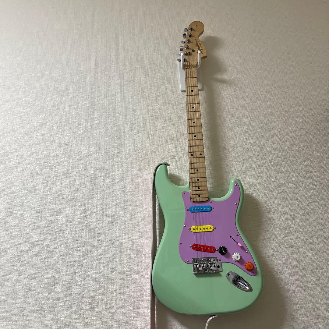 Squier アフィニティシリーズ　ストラトキャスター ミントグリーン