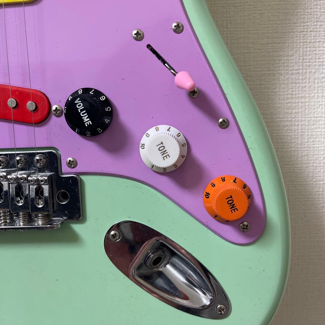 Squier アフィニティシリーズ　ストラトキャスター ミントグリーン