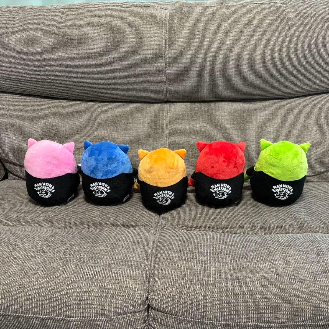 マンウィズ5匹揃い おてのりマンウィズ