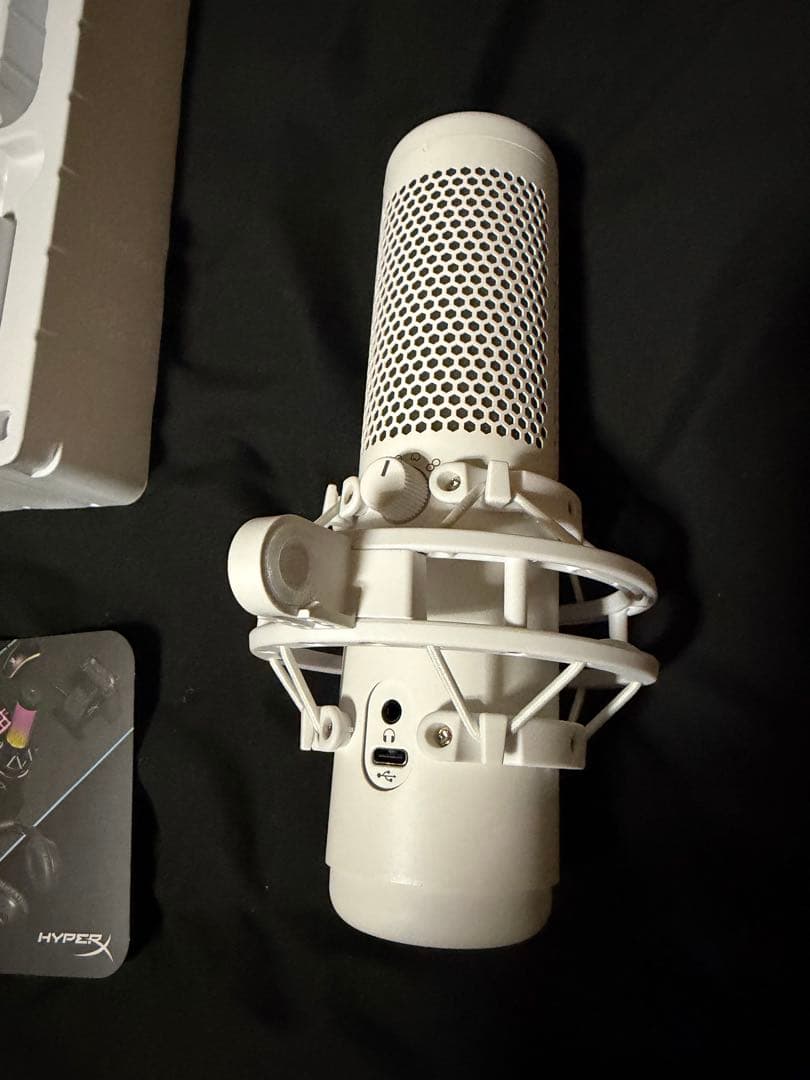 HyperX QuadCast S ホワイト USBマイク
