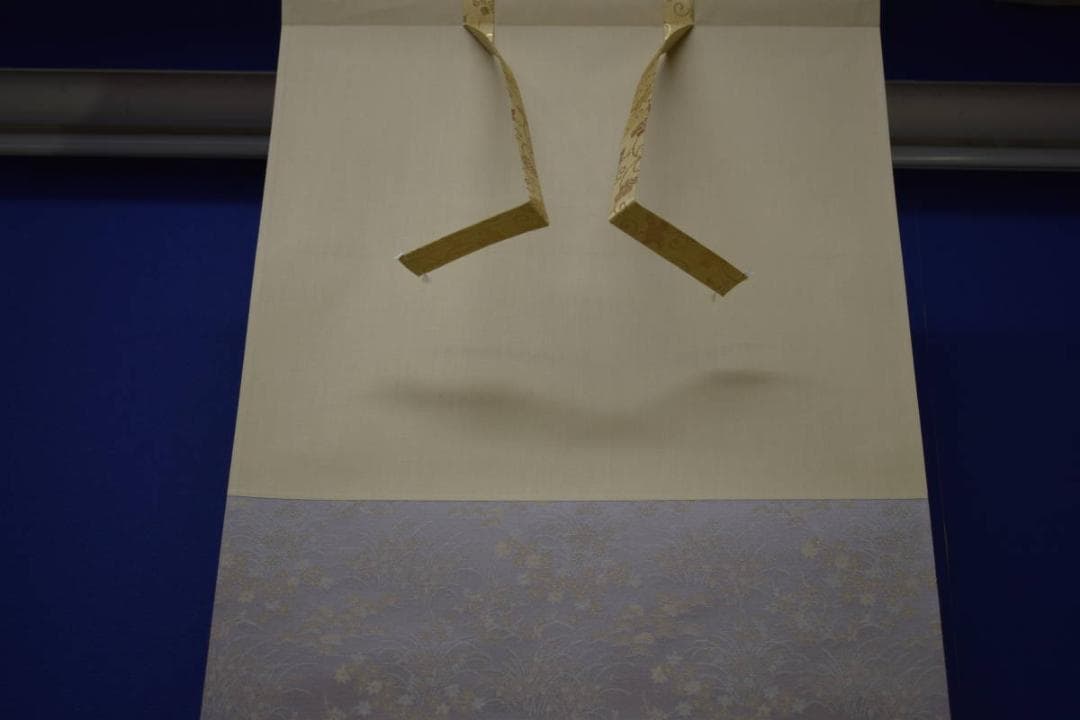 複製/谷文晁/花鳥画賛/工芸/2-1/布袋屋掛軸HJ-45