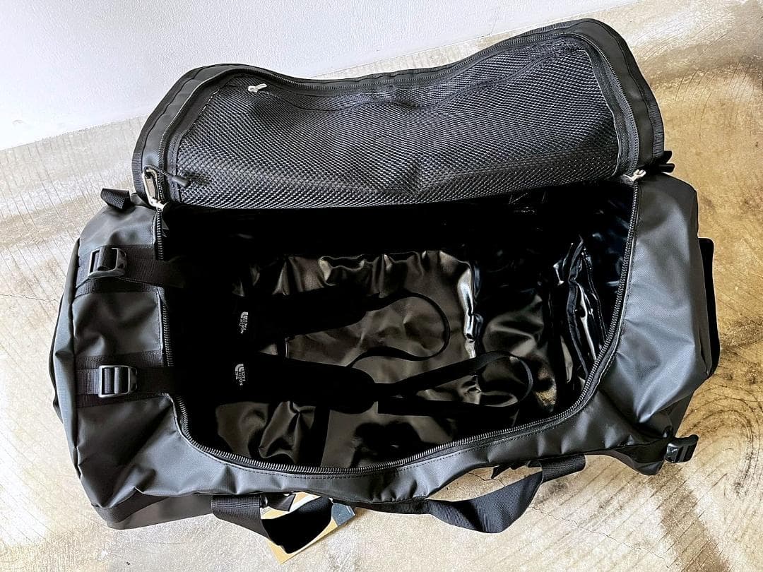 新品 ノースフェイス ダッフルバック ボストンバック 黒 95L 修学旅行