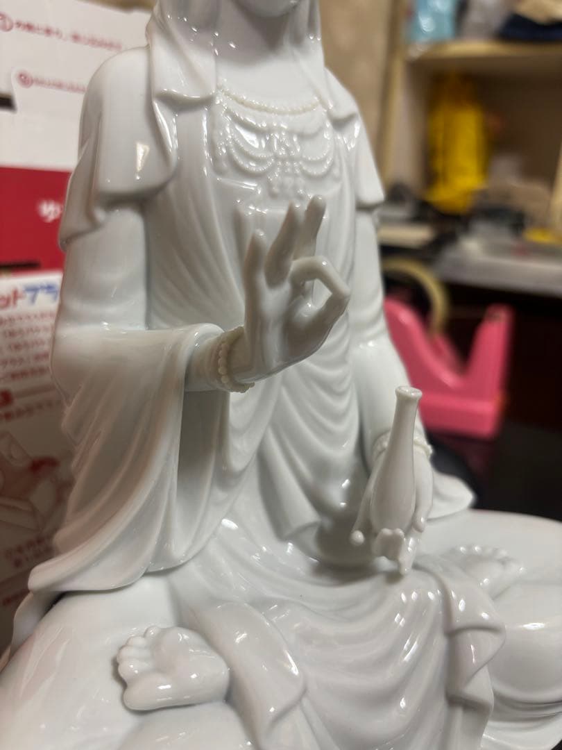 LLADRO リヤドロ Raul Rubio Kwan Yin『慈愛』女神坐像