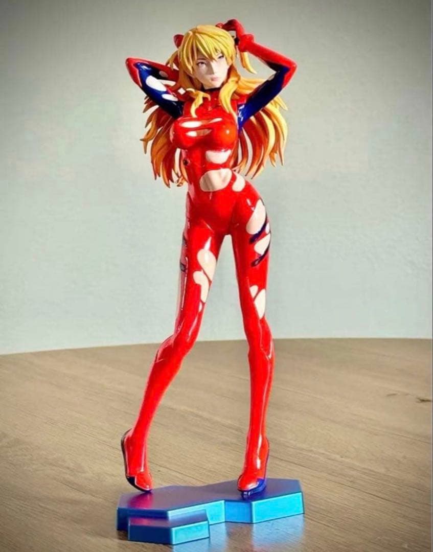 エヴァンゲリオン　アスカ　プラグスーツ　フィギュア　ガレージキット