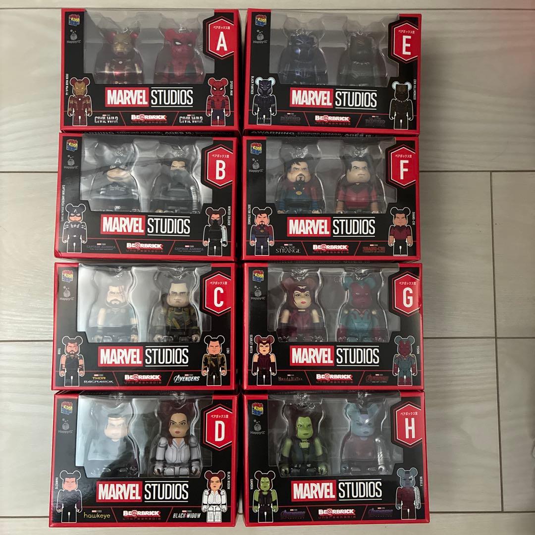 ベアブリック 新品　フルコンプリート　キャラクターシリーズ