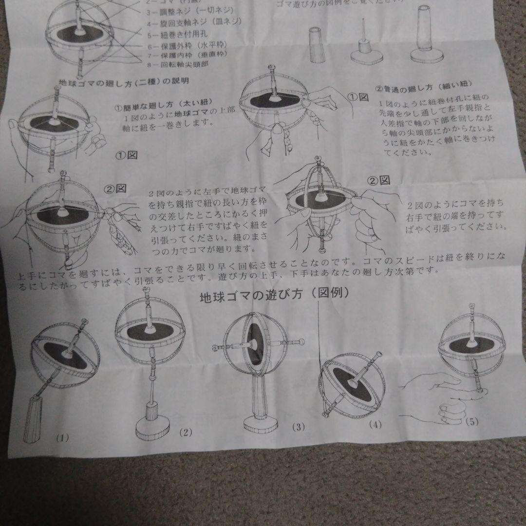 地球ゴマ タイガー商会　No.A ピンク グリーン